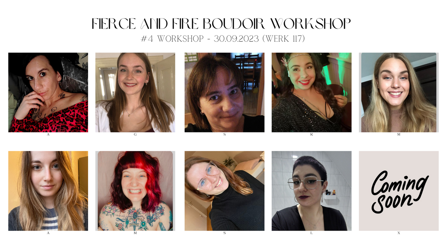 Fierce and Fire - der Boudoir Portfolio Workshop