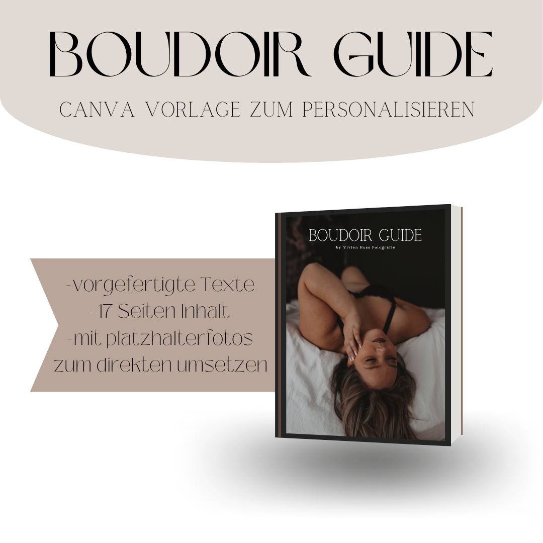 Boudoirbundle - Boudoirguide + Boudoirworkbook (individualisierbar)