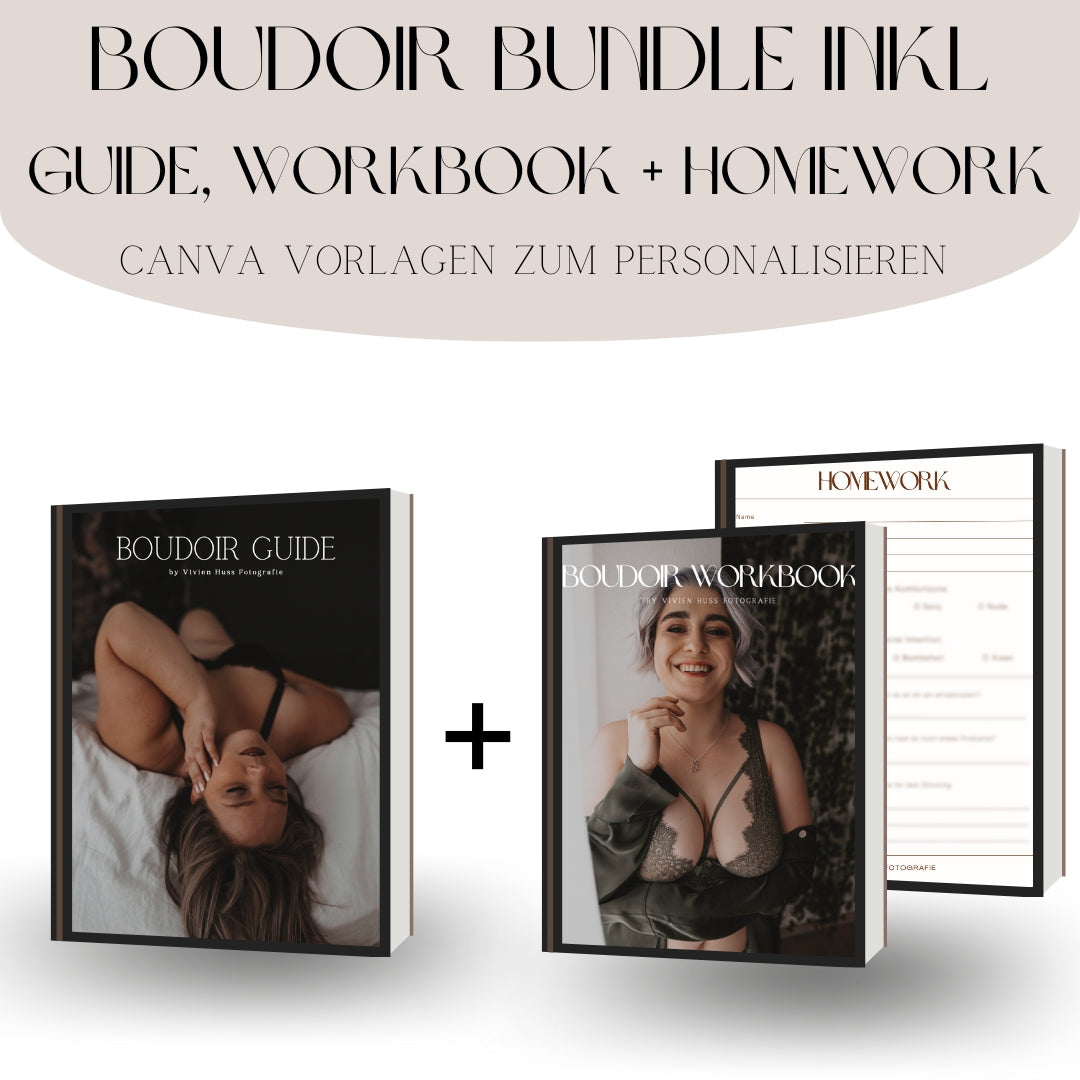 Boudoirbundle - Boudoirguide + Boudoirworkbook (individualisierbar)